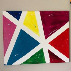 Shaped painting!